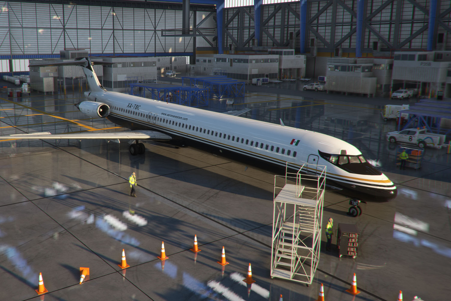 McDonnell Douglas MD80 Simulador de vuelo Aerosim